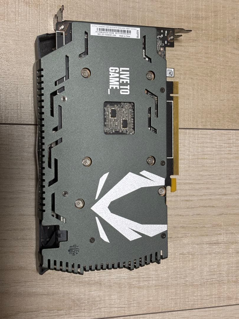 ZOTAC RTX2060 グラフィックボード 中古 本体のみ