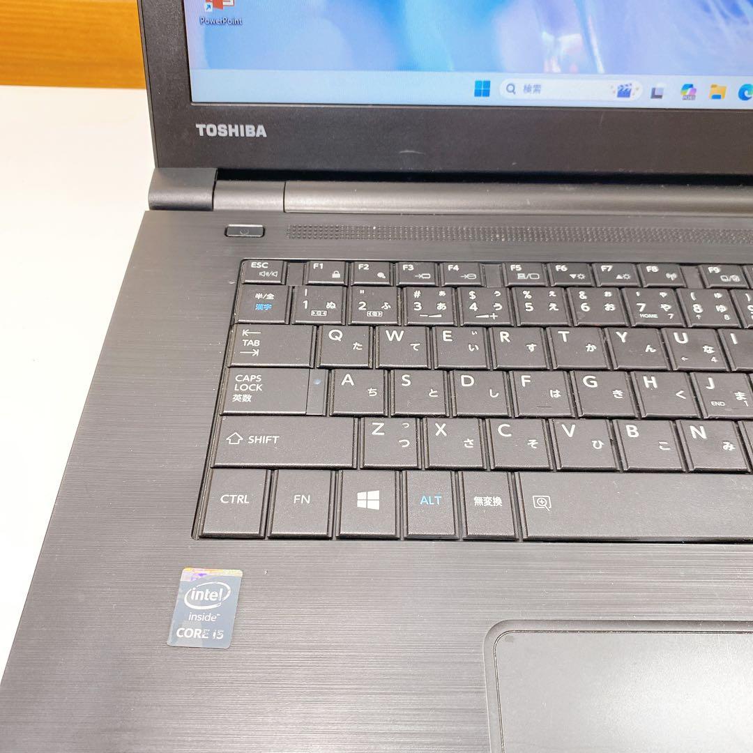 TOSHIBA◇起動サクサクSSD240GB☆Win11すぐ使えるノートパソコン