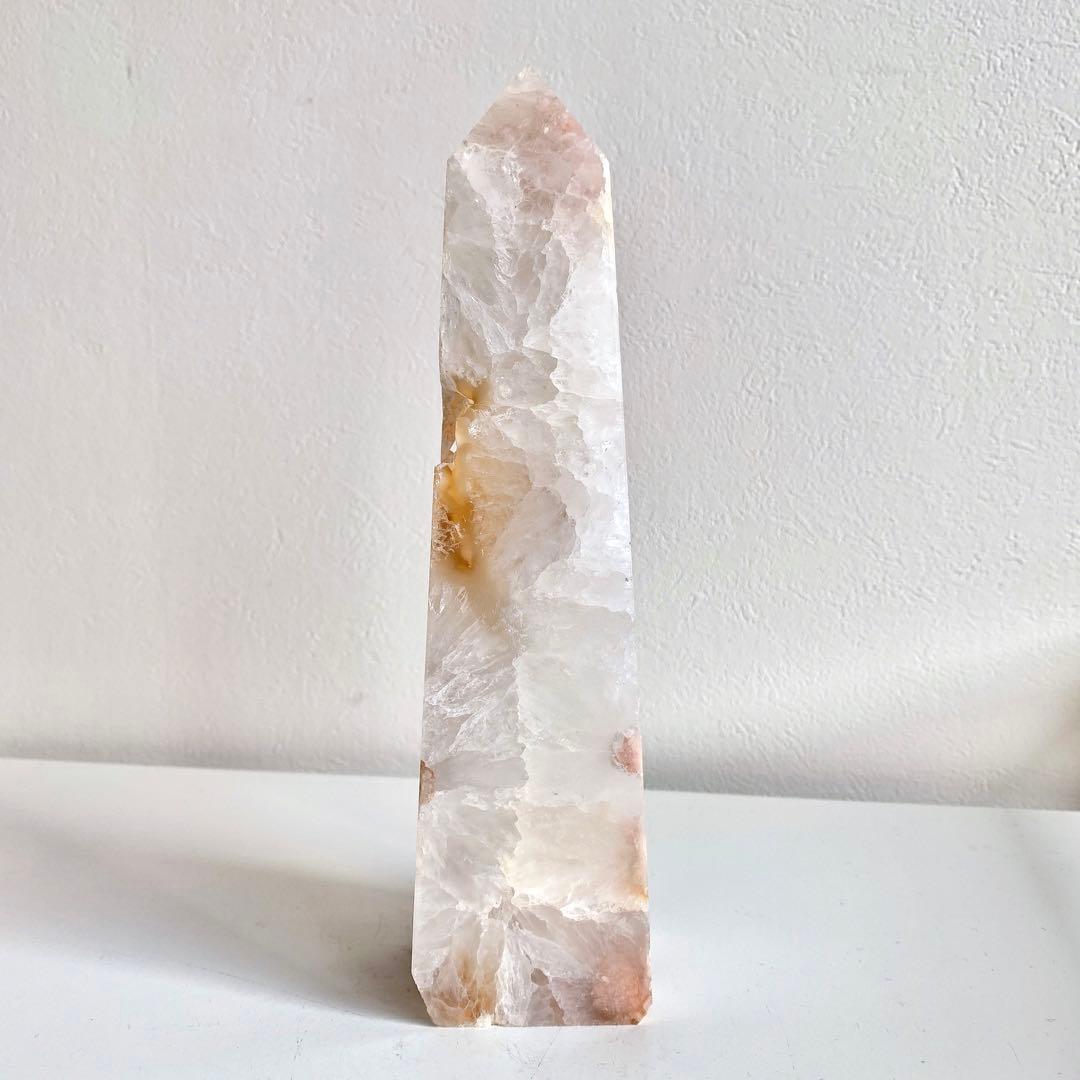 桜瑪瑙　特大21cm‼️ 結晶ポイント　天然石