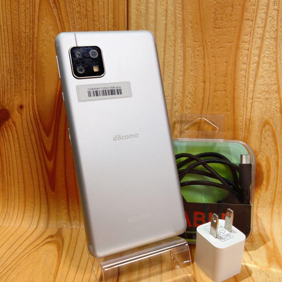 SIMフリー 本体 AQUOS sense4 64 GB 491G シルバー