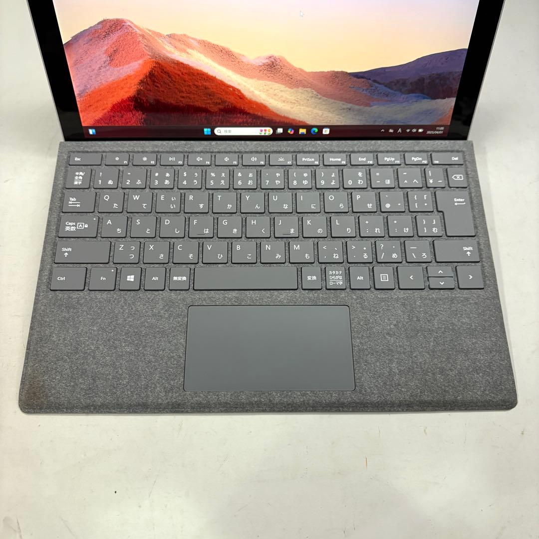 1台限定！Surface Pro7 プラチナ キーボード付き