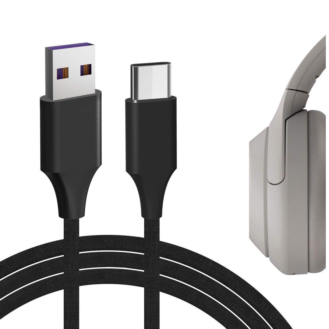Geekria 充電ケーブルType-C ソニー WH-1000XM5など