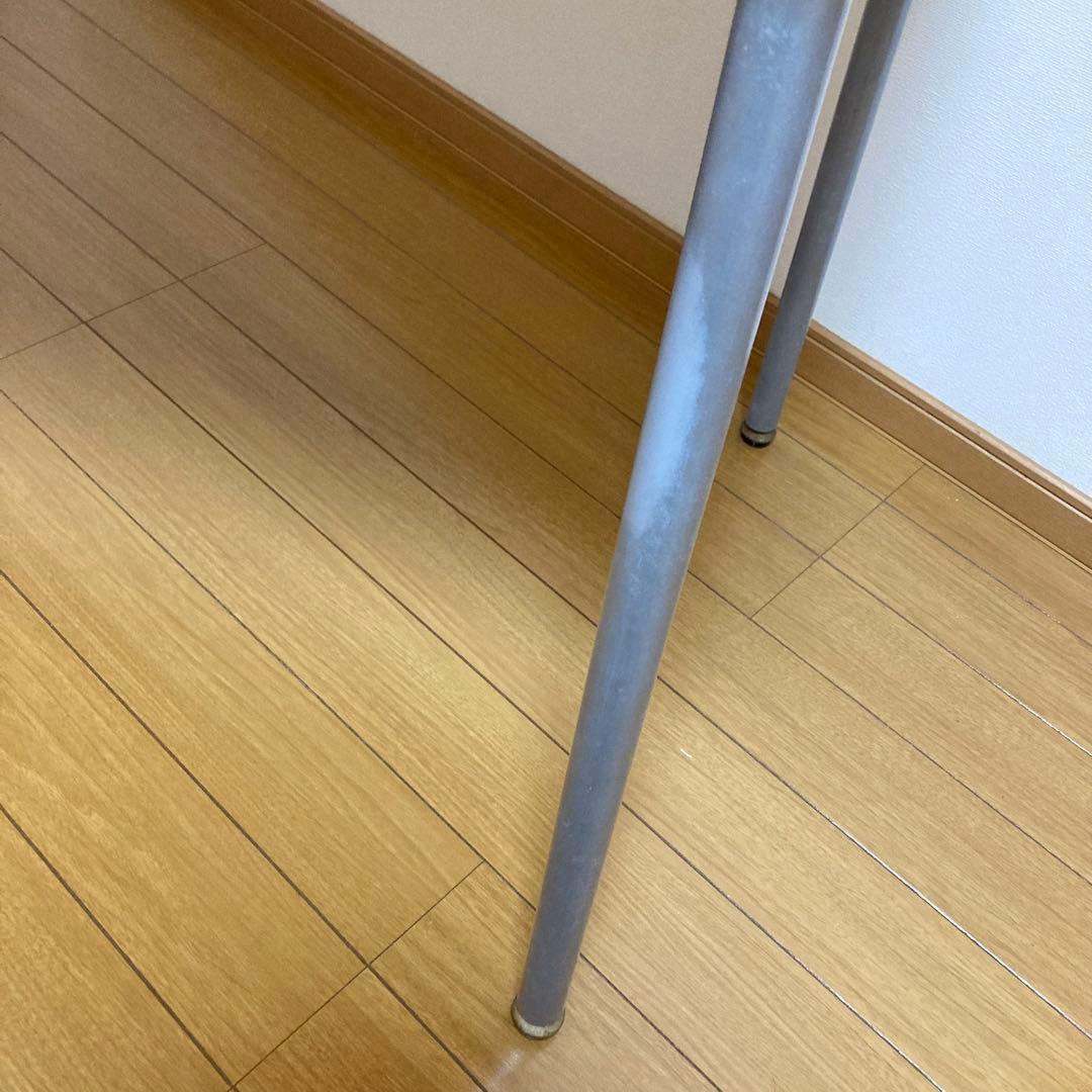 作業机 ケーブルラック付き　120cm×60cm×73cm パソコンデスク 木目