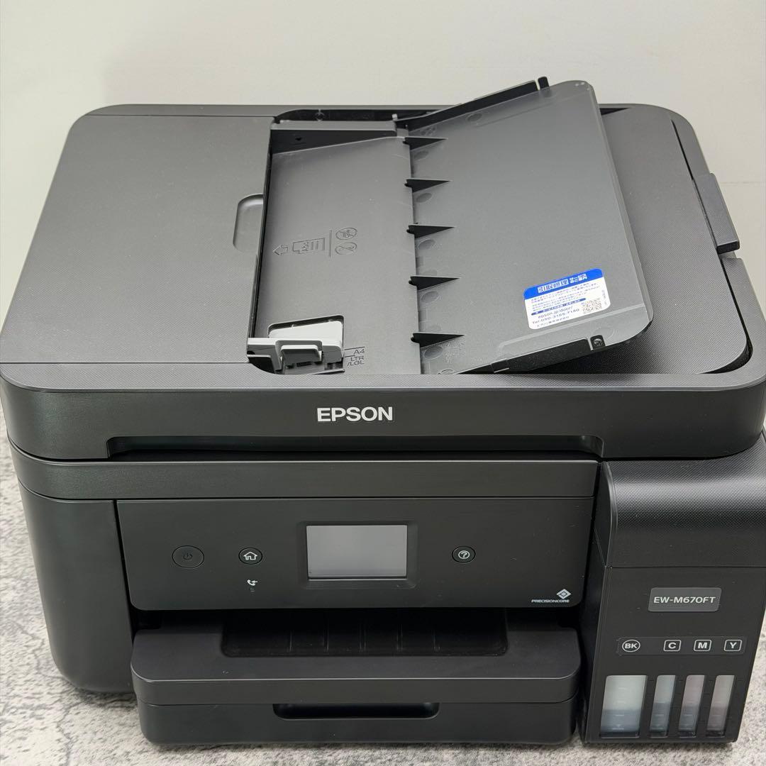 EPSON EW-M670FT インクジェットプリンター　印刷枚数417枚