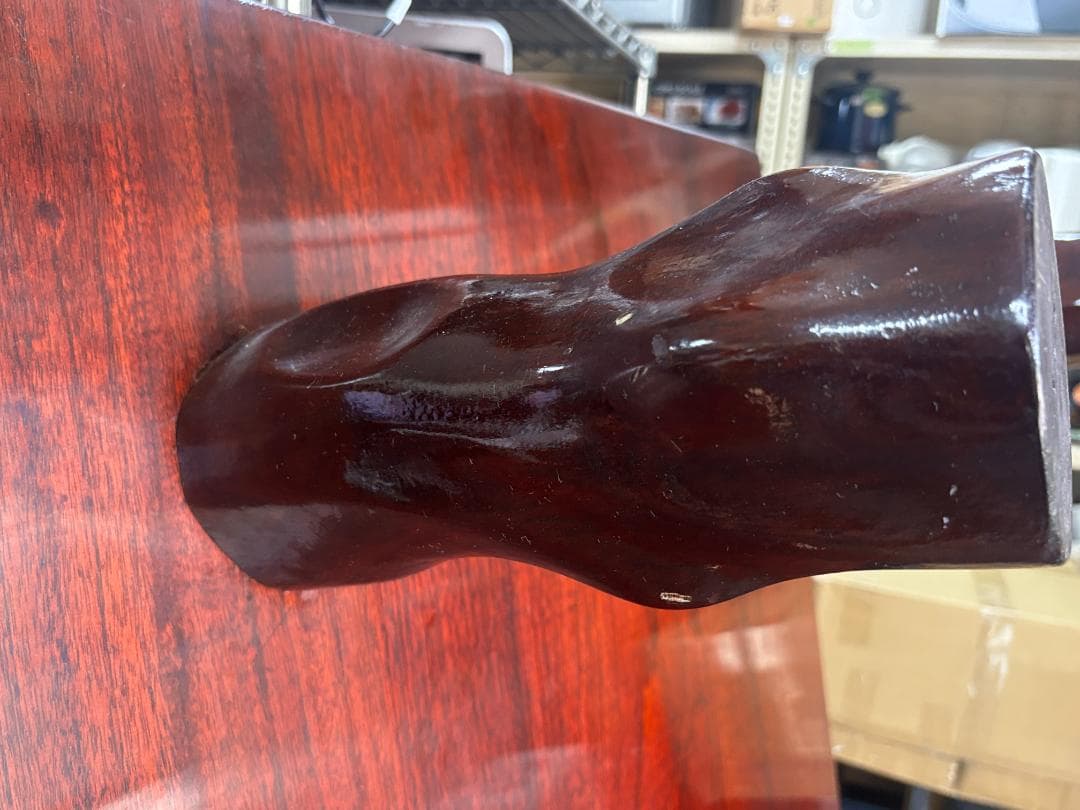 中古美品一枚板ローテブル木製
