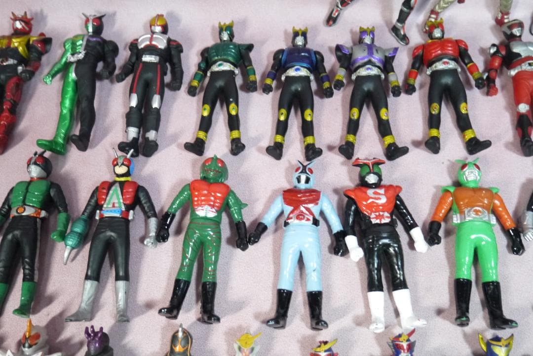 仮面ライダー　ミニソフビ　115体