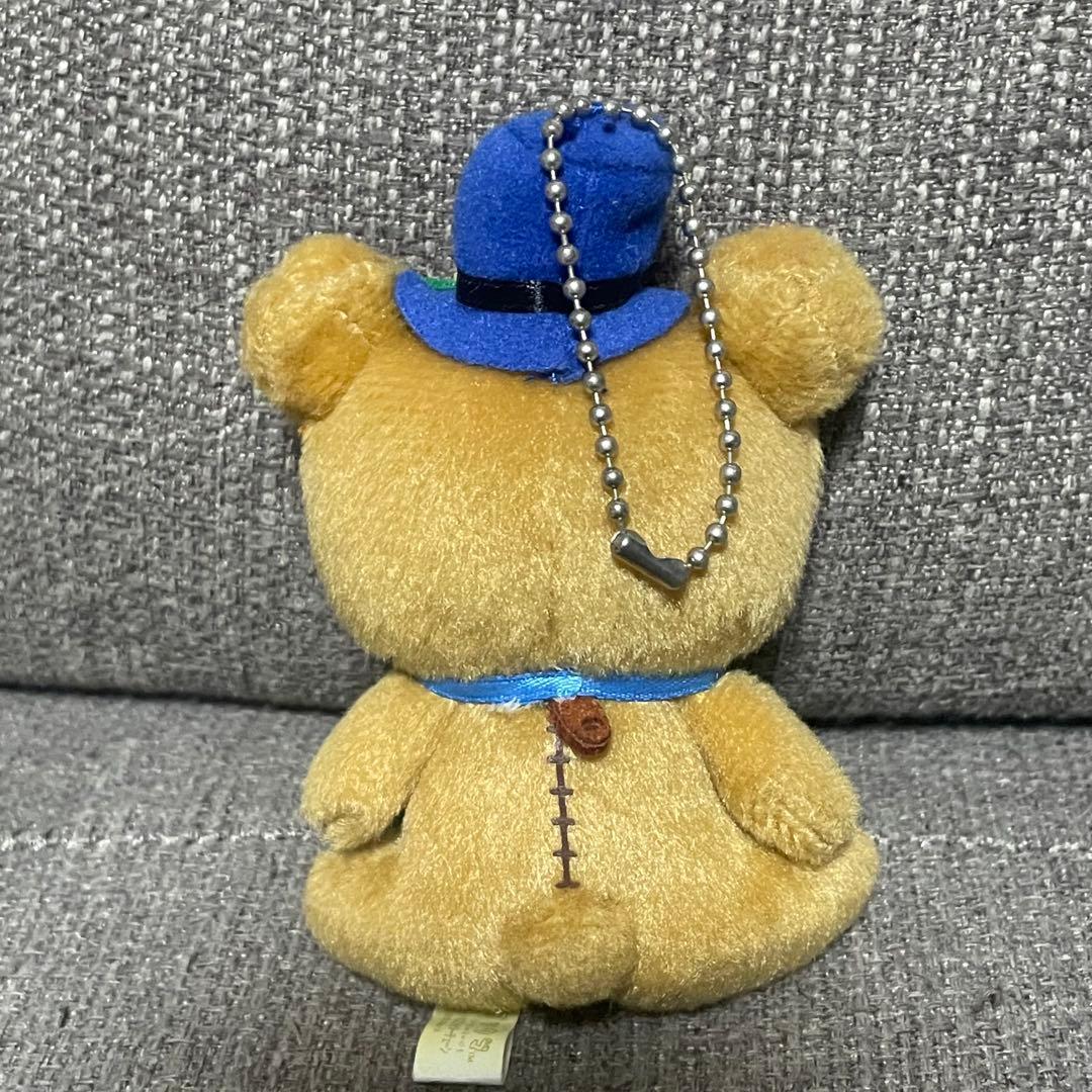 リラックマ　パンダでごろん　のんびりマスコット　キーチェーン　　シルクハット