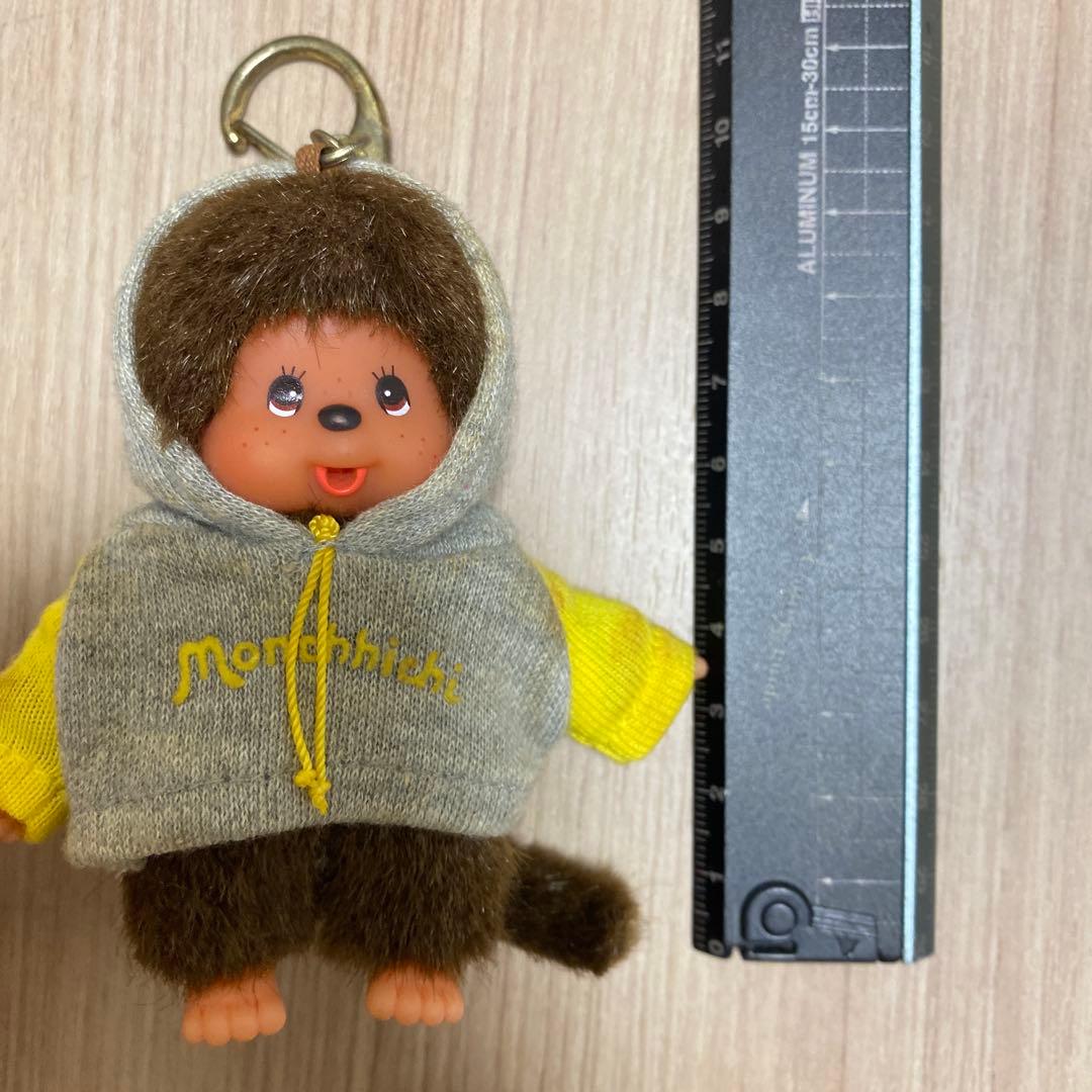 昭和レトロ モンチッチ キーホルダー セキグチ 当時物 パーカー付