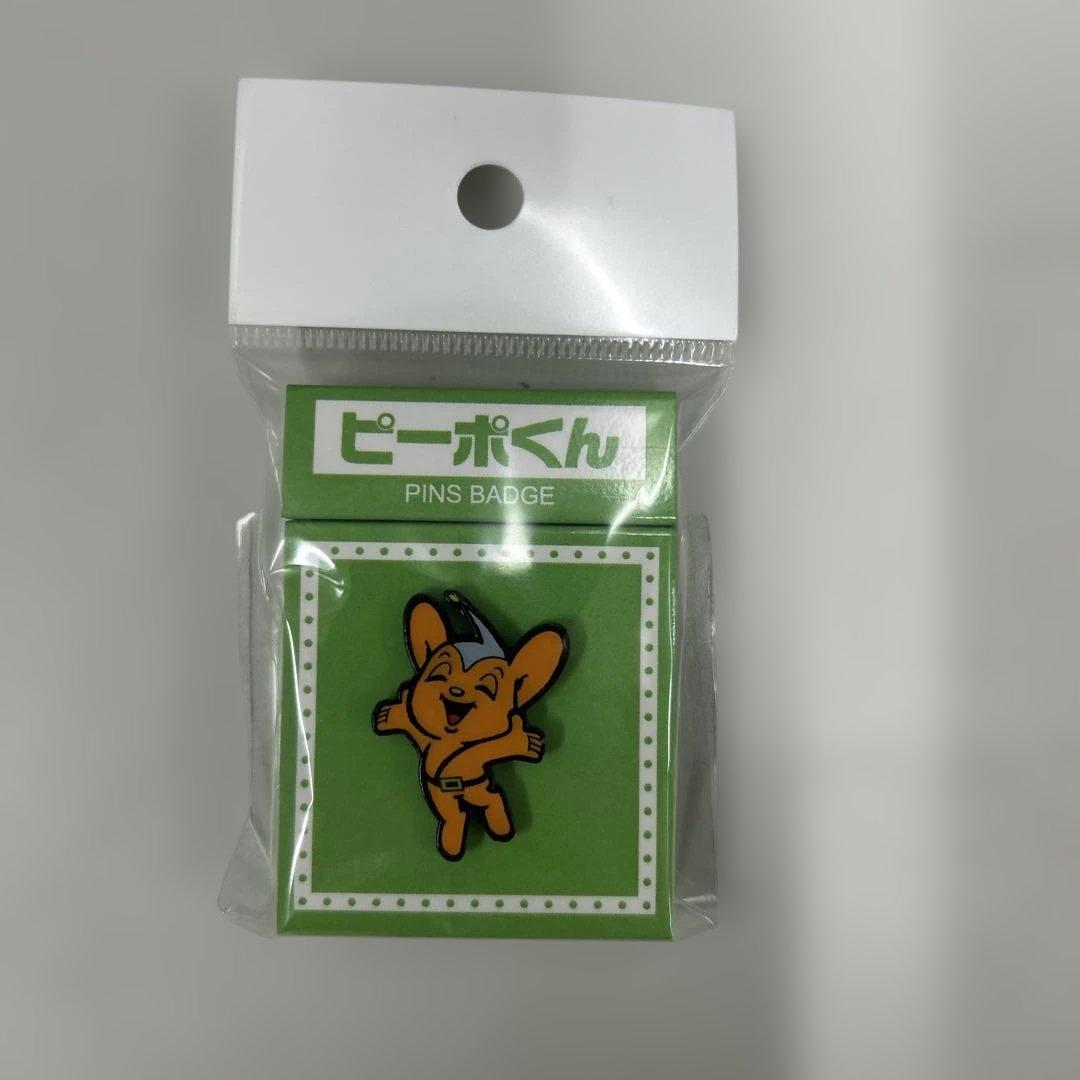ピーポくん ピンバッジ・ストラップ鈴 4個セット 　〜不審者対策〜