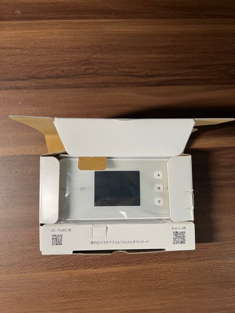 【美品】Speed Wi-Fi 5G X12 モバイルルーター