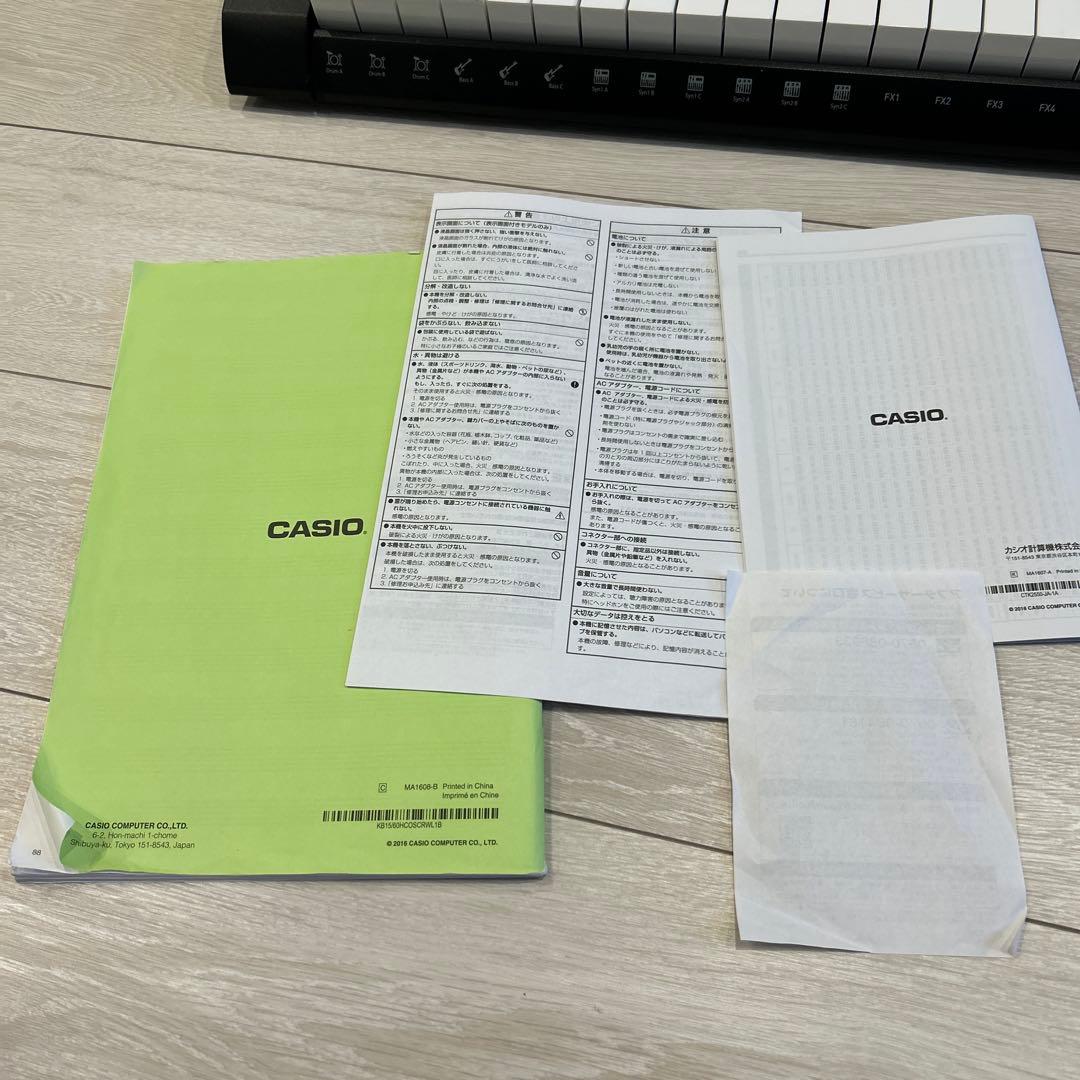 CASIO CTK-2550 カシオ　電子キーボード　61鍵盤　動作確認済　美品