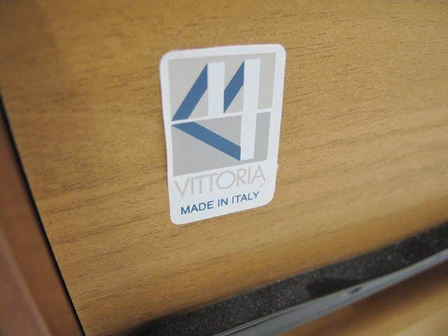 イタリア製　VITTORIA チェリー材4段チェスト イタリアンモダン