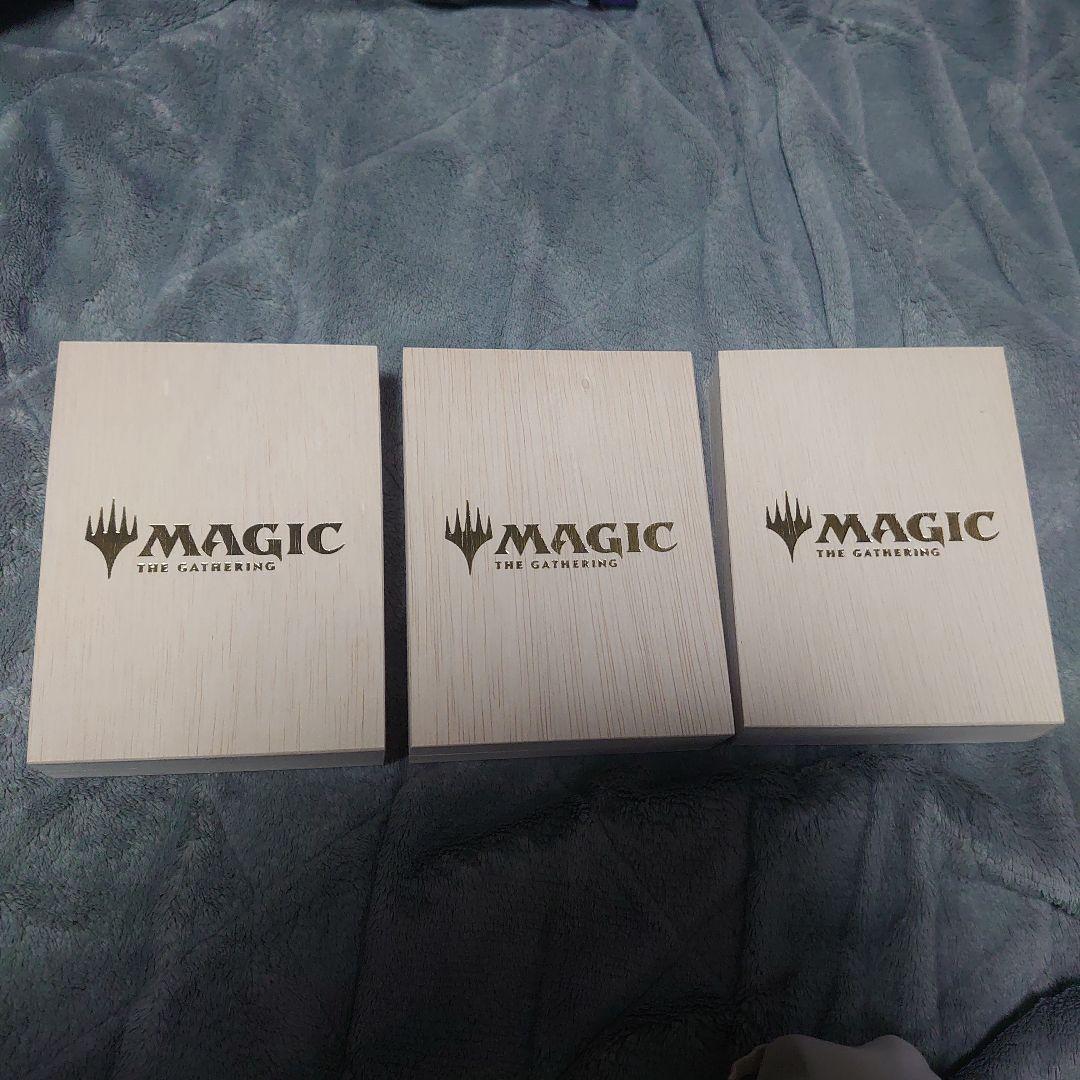 マジック大戦祭 MTG×FF ステンレストークン3枚 桐箱付