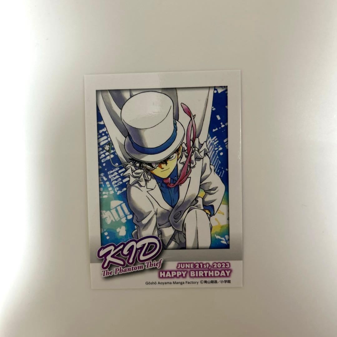 怪盗キッド チェキ風カード