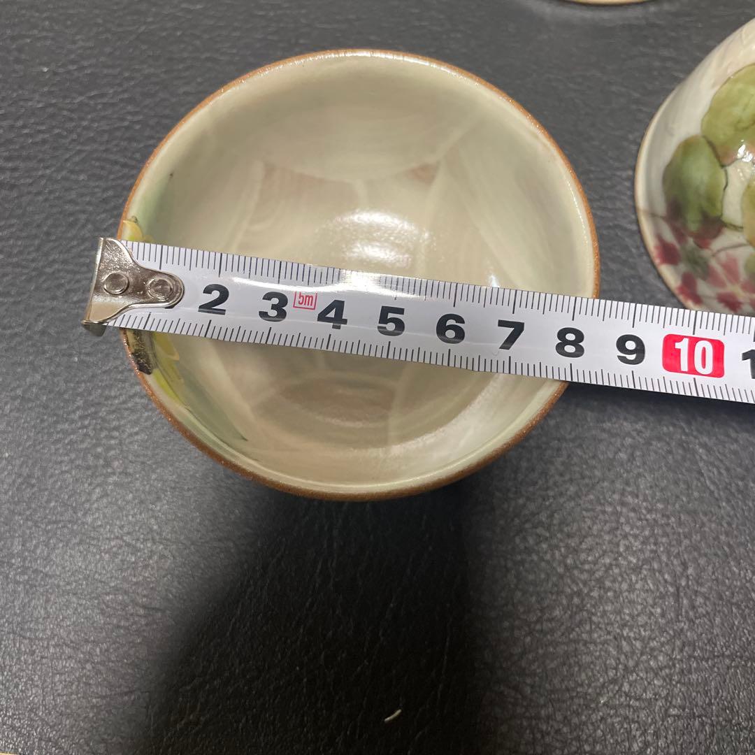 清水焼 湯のみ 茶碗 花 揃え 5客 セット 来客用　1客割あり
