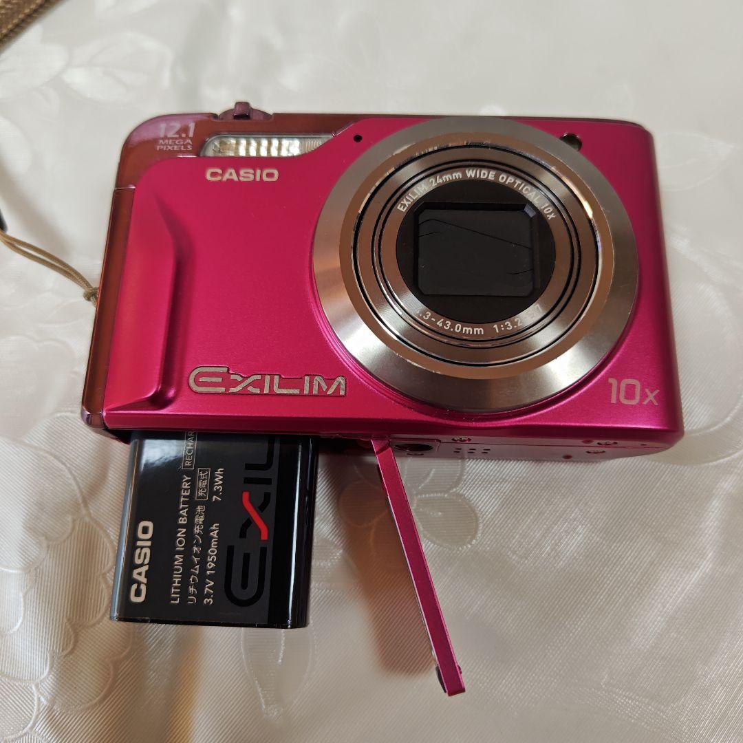CASIO EXILIM 12.1MP 10倍ズーム ピンク