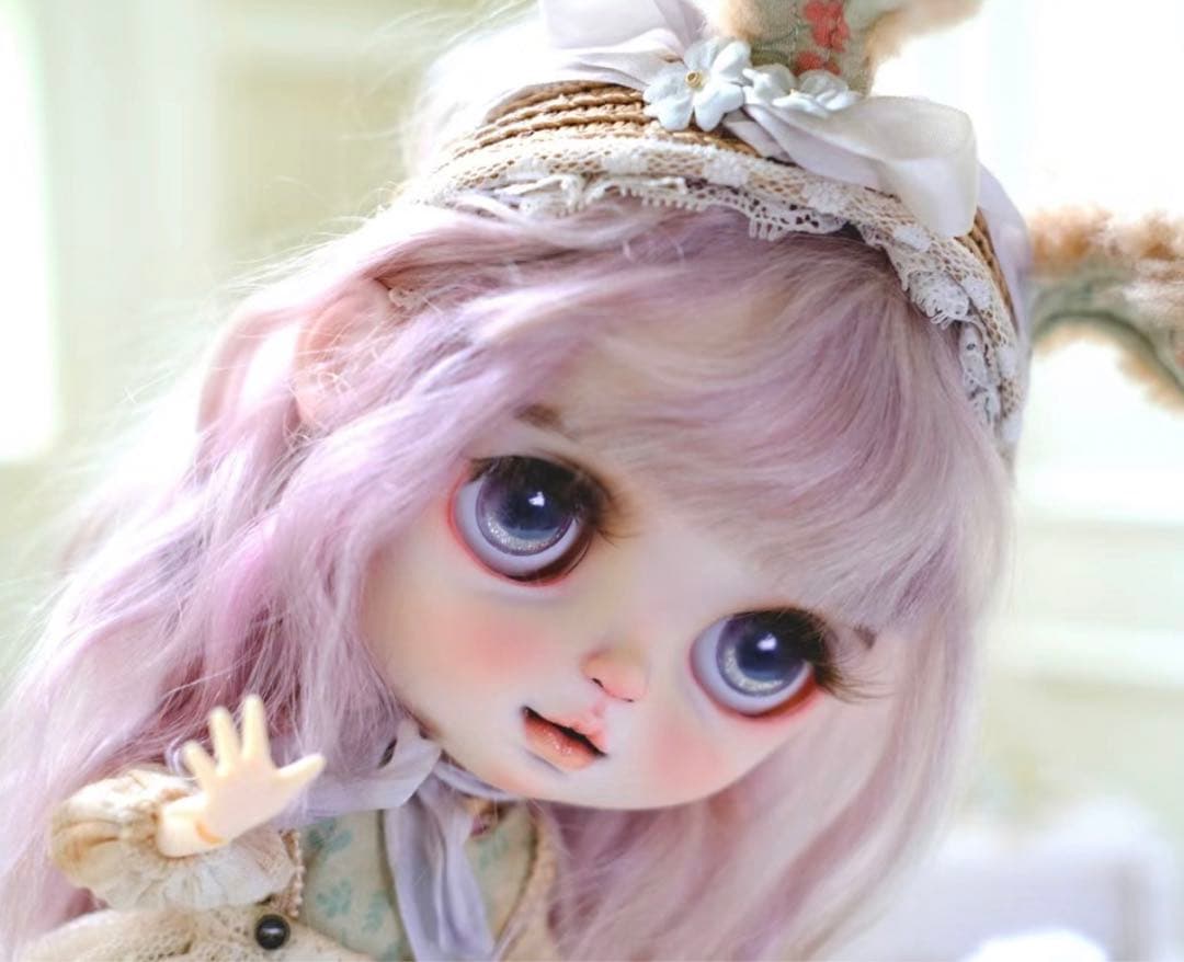 カスタムブライス ドール かわいい きれい キラキラ 海外作家様 お嬢様