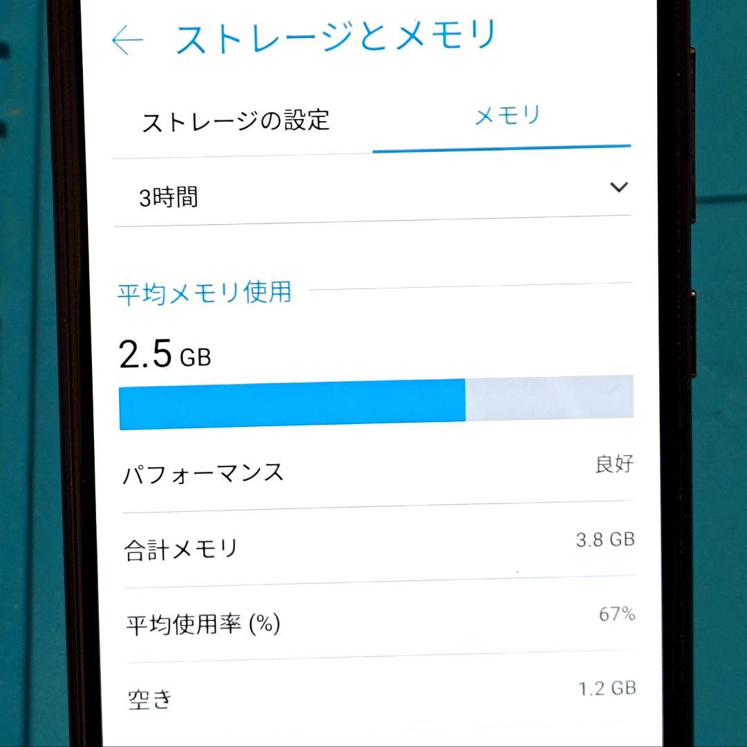 ①ASUS ZenFone 3 Zoom S ZE553KL+シャープ充電器付
