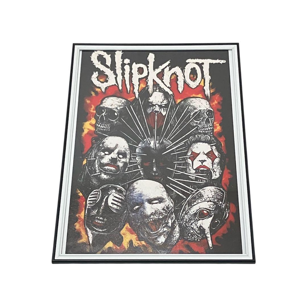 【額縁付き】 Slipknot スリップノットA2ポスター マスク