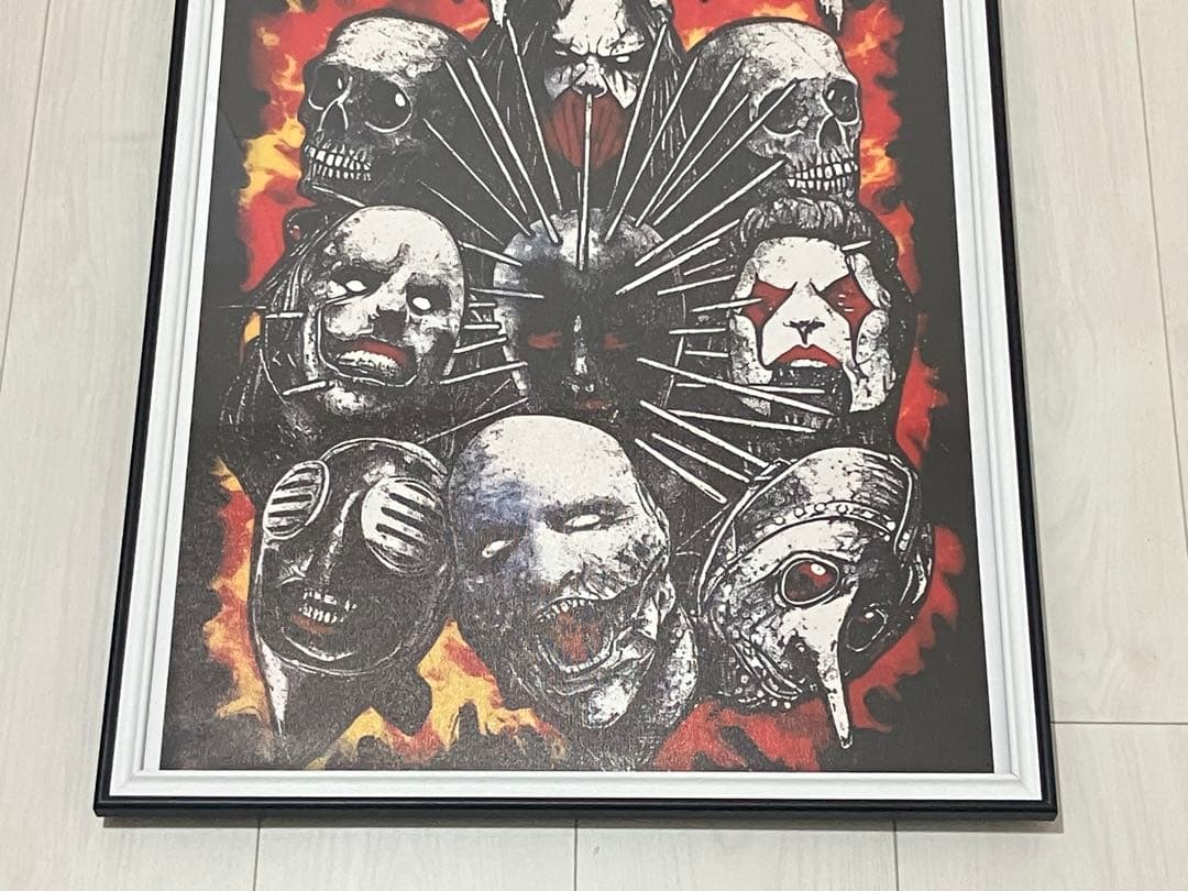 【額縁付き】 Slipknot スリップノットA2ポスター マスク