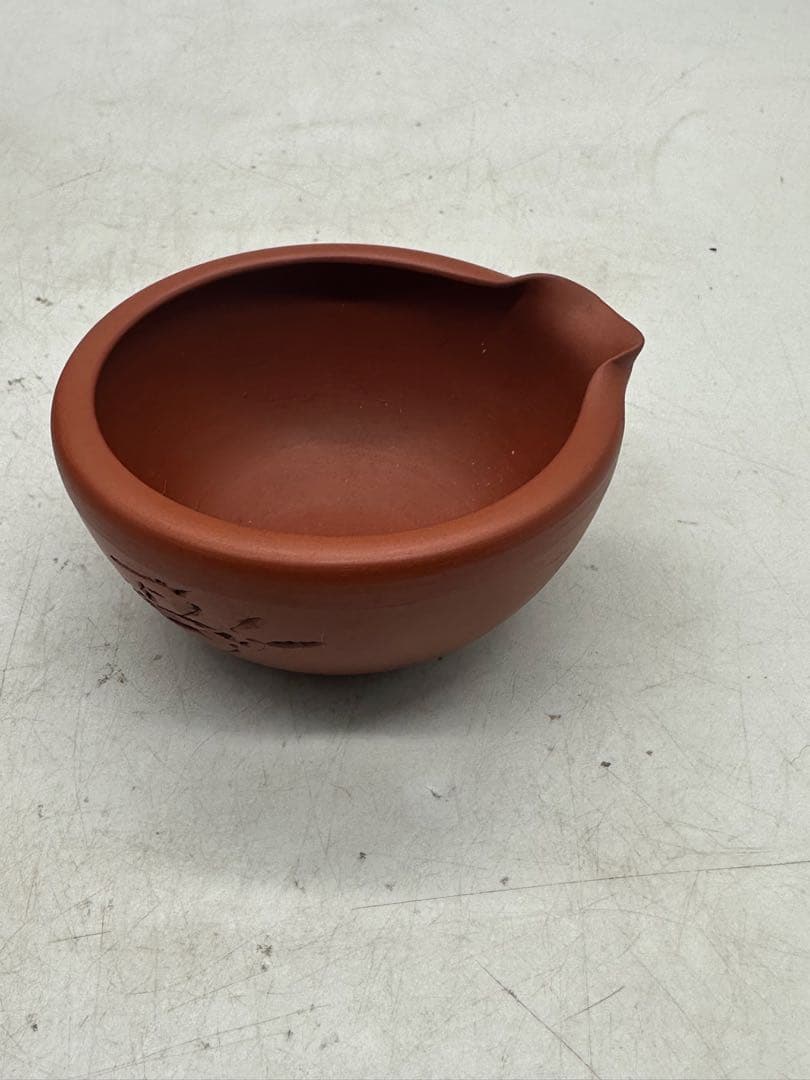 NO.628 愛知県の伝統工芸品である常滑焼（とこなめやき）の朱泥茶器セット
