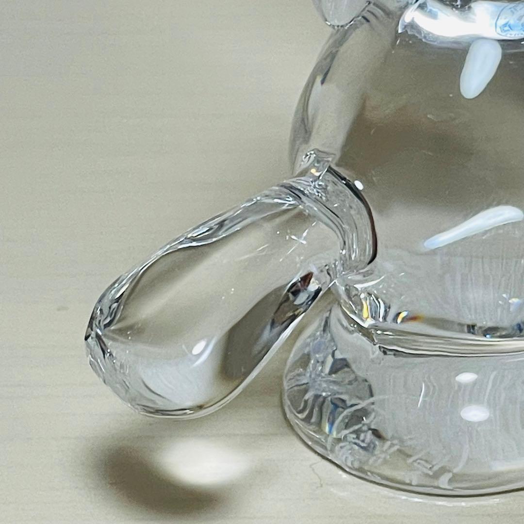 美品 Baccarat バカラ ウッドストック 置物 フィギュリン スヌーピー