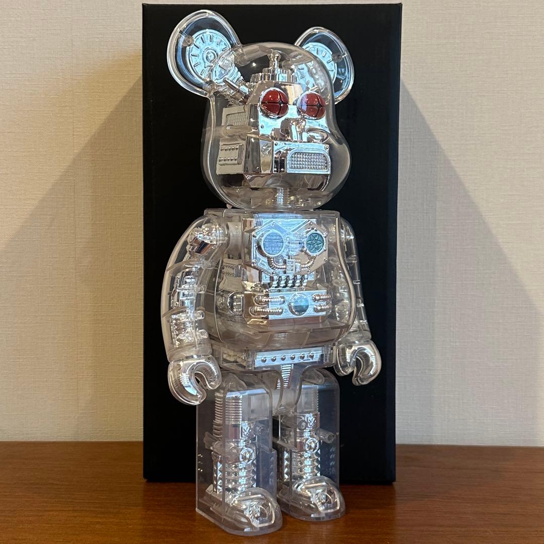 BE@RBRICK HxS シルバー 400% 廣田彩玩所 MEDICOMTOY