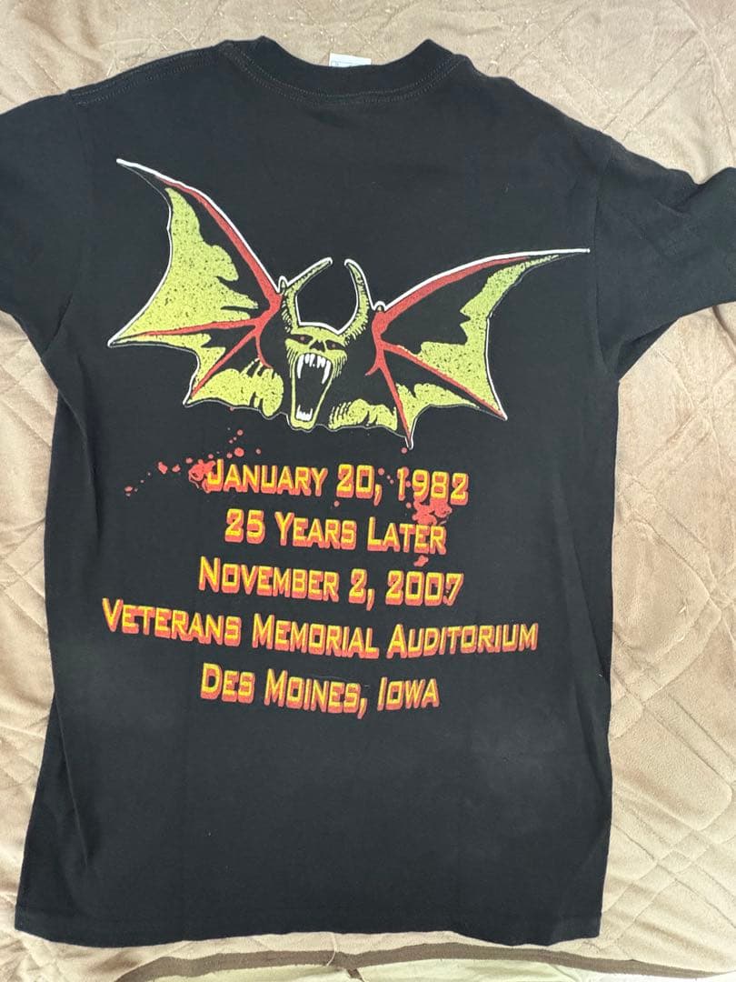 激レアS！Ozzy Osbourne オジーオズボーン 2007ライブTシャツ