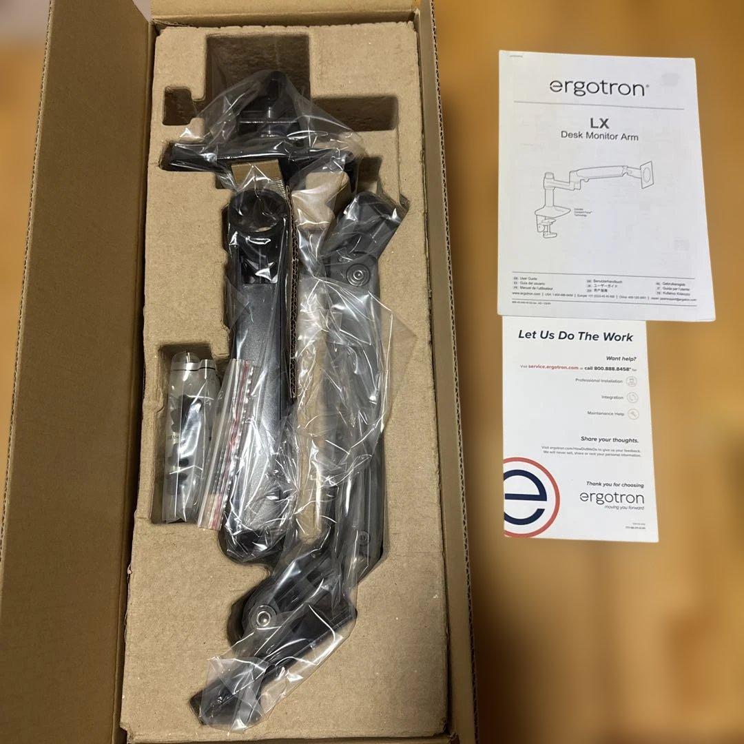 ergotron LX Desk Monitor Arm ブラック
