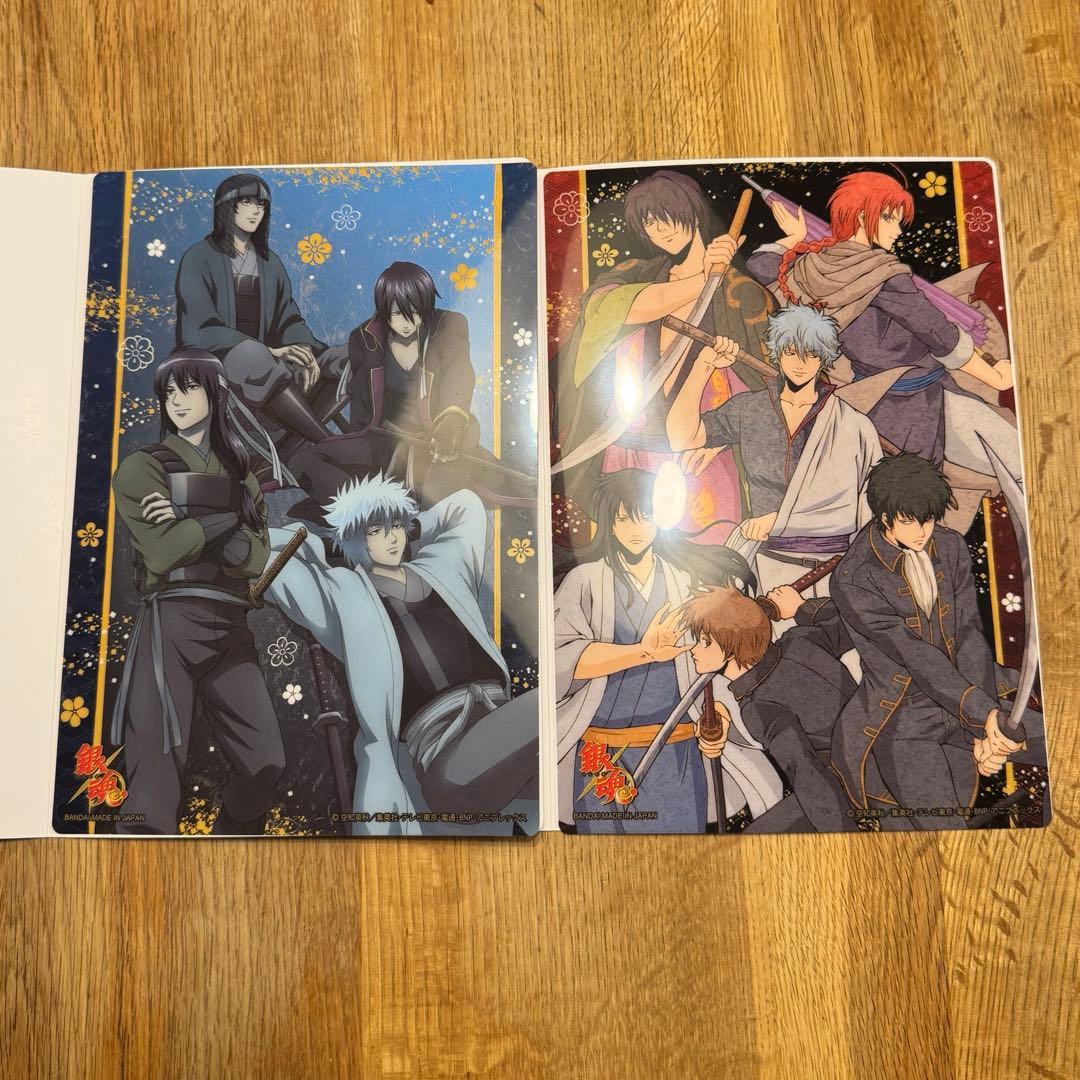 銀魂　ジャンボカードダス　クリアポスター　ベスト盤