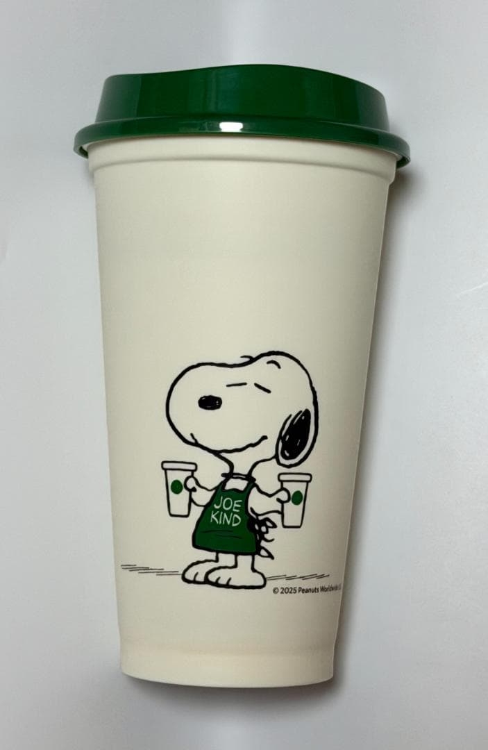 スターバックス　PEANUTS スヌーピー リユーザブルカップ&フェイスマグ
