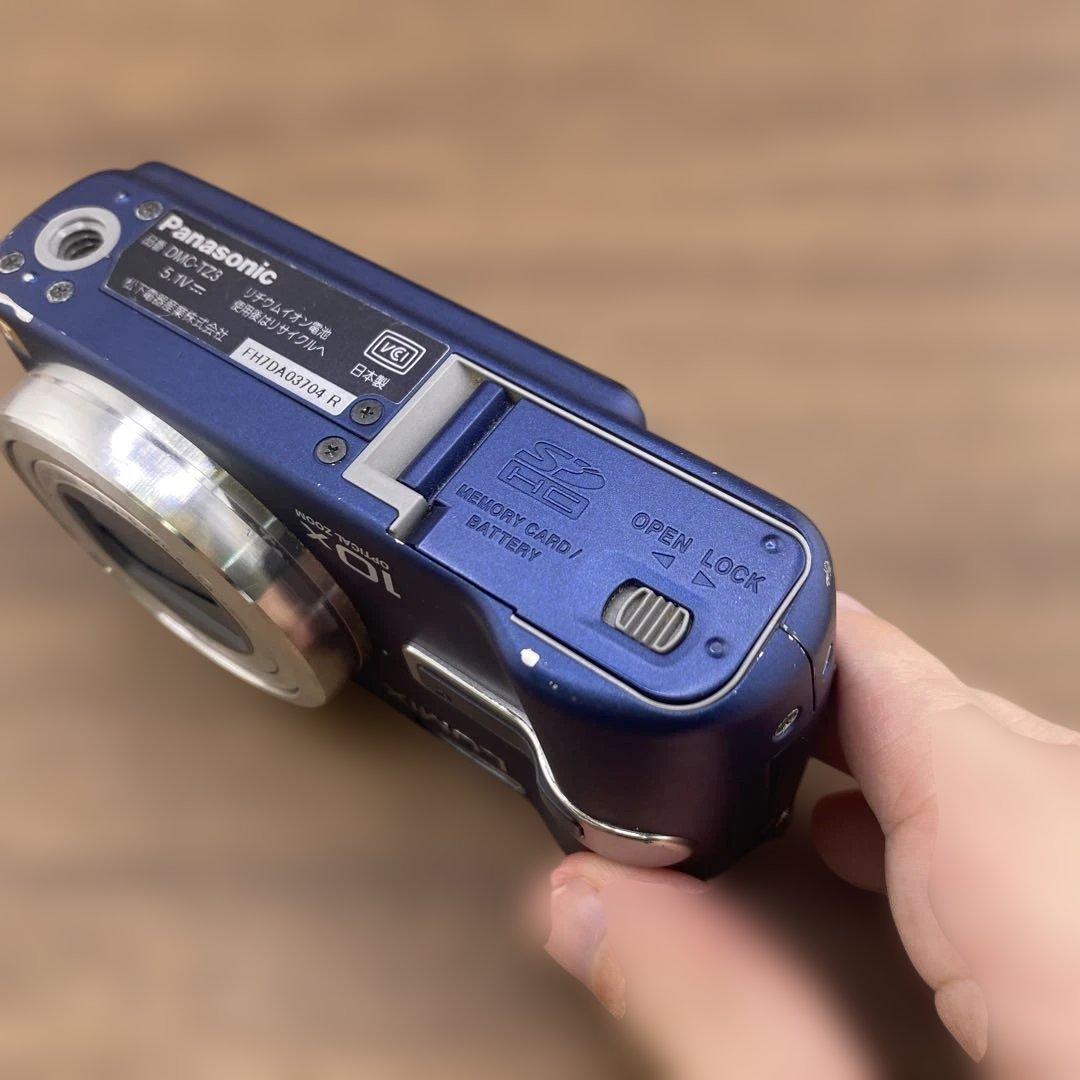 Panasonic パナソニック LUMIX ネイビー DMC-TZ3