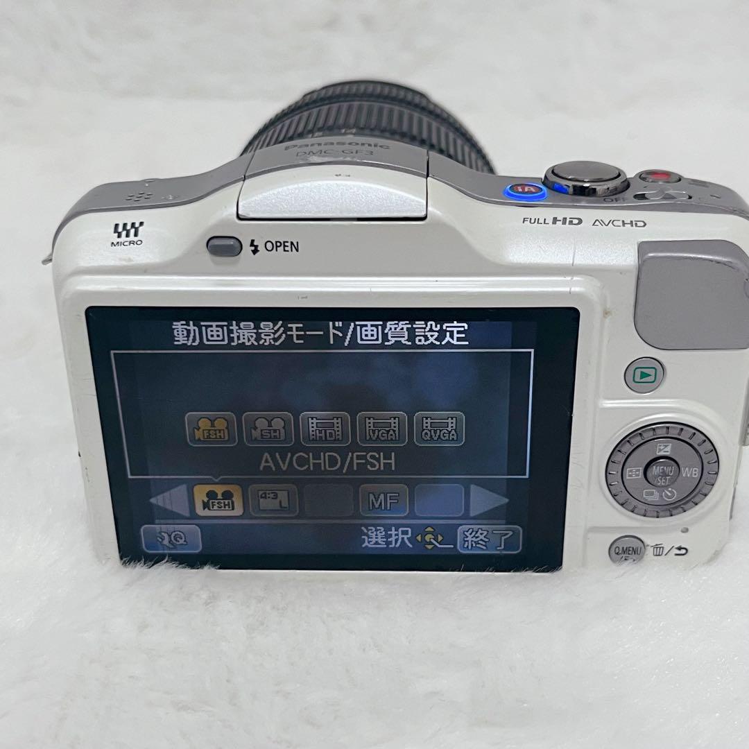 LUMIX デジタル一眼カメラ GF3•レンズ
