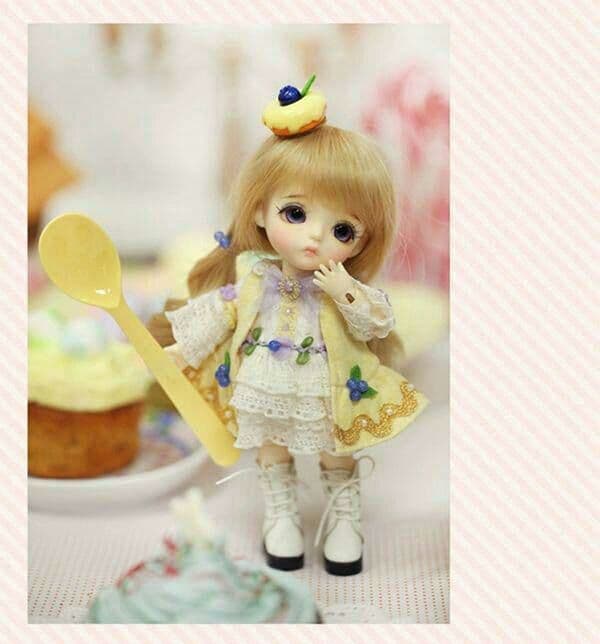 bjd ドール本体＋フルセット1/8サイズ 16cm lay1