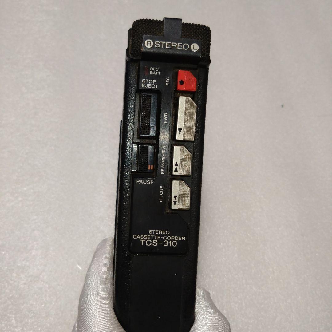 【ジャンク品扱い】SONY TCS-310 ステレオカセットレコーダー