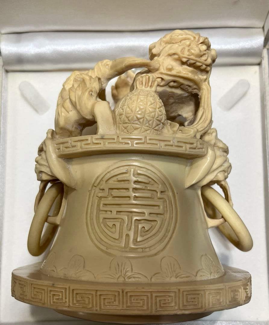 a139 ぞげ？ 置物 狛犬？シーサ？中国？彫刻