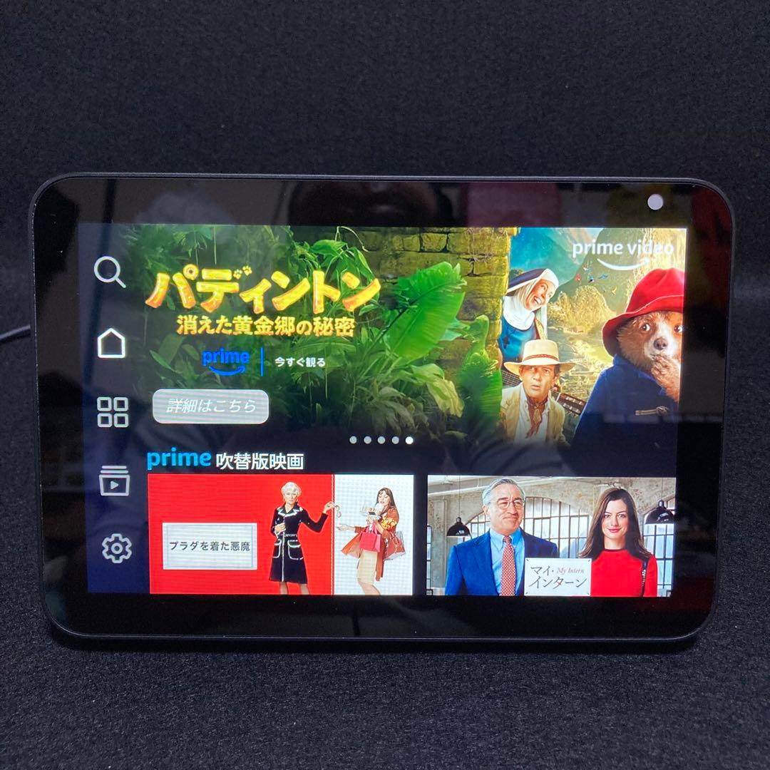 Amazon Echo Show 8（第1世代）スマートディスプレイ チャコール