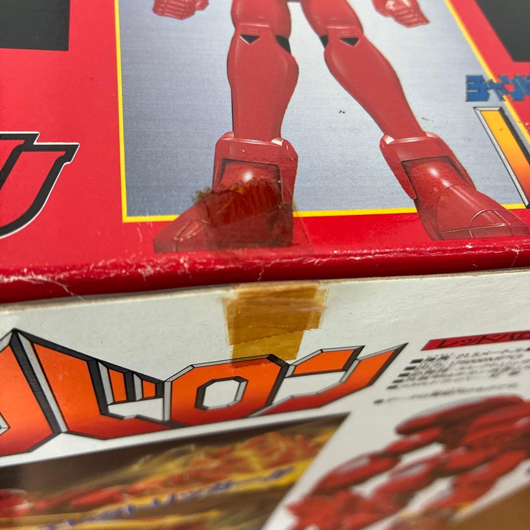 バンダイ　レッドバロン 大型ロボット　電子音鳴り目が光　1994年40cmサイズ