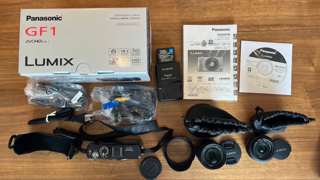 Panasonic DMC-GF1 パンケーキレンズセット　+ 45mmレンズ