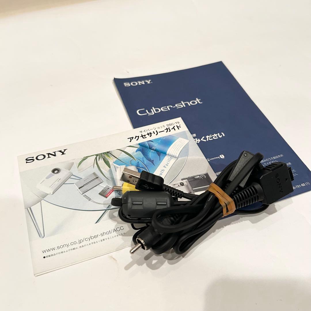【動作確認済】SONY ソニー サイバーショット DSC-T9 デジタルカメラ