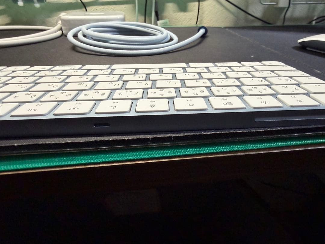 Apple ワイヤレス 日本語キーボード、マウス他(M1 iMacのブルー)