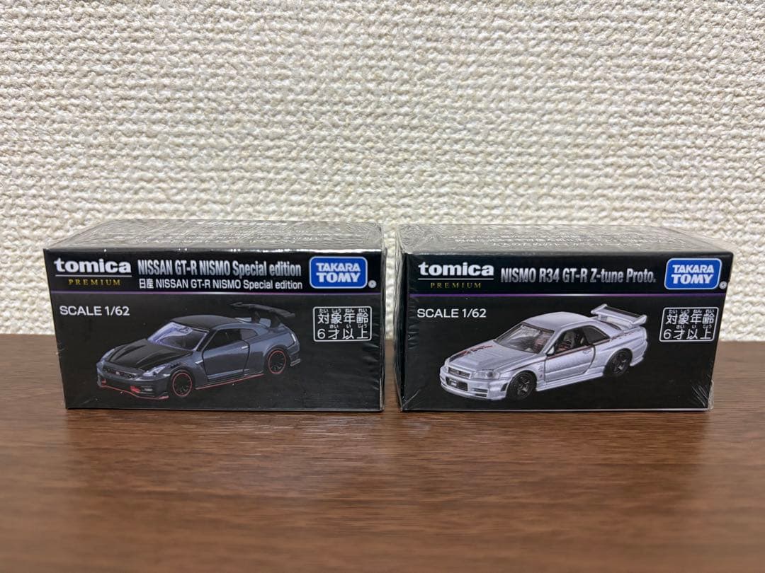 トミカ GT-R NISMO R34 R35 GT-R Z-tune Proto