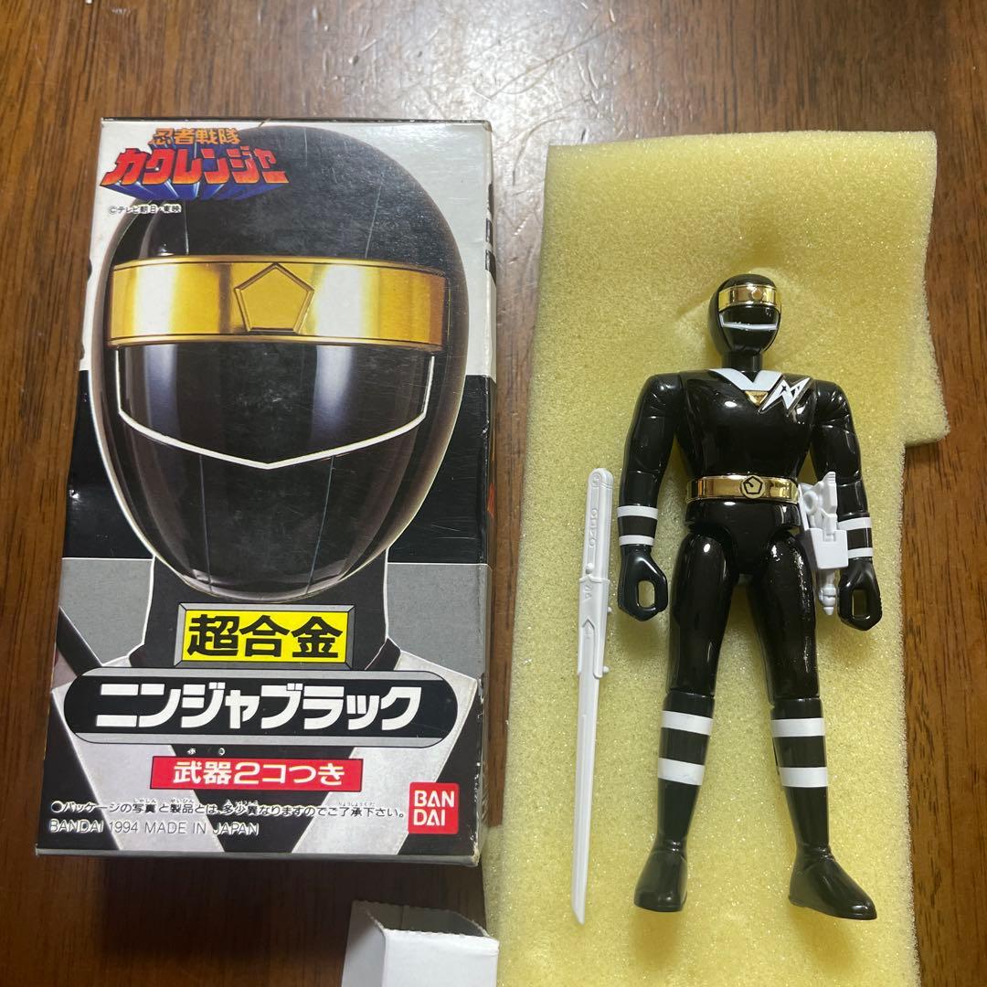 【開封済】超合金忍者戦隊カクレンジャー　５体フルセット　付属品欠品なし