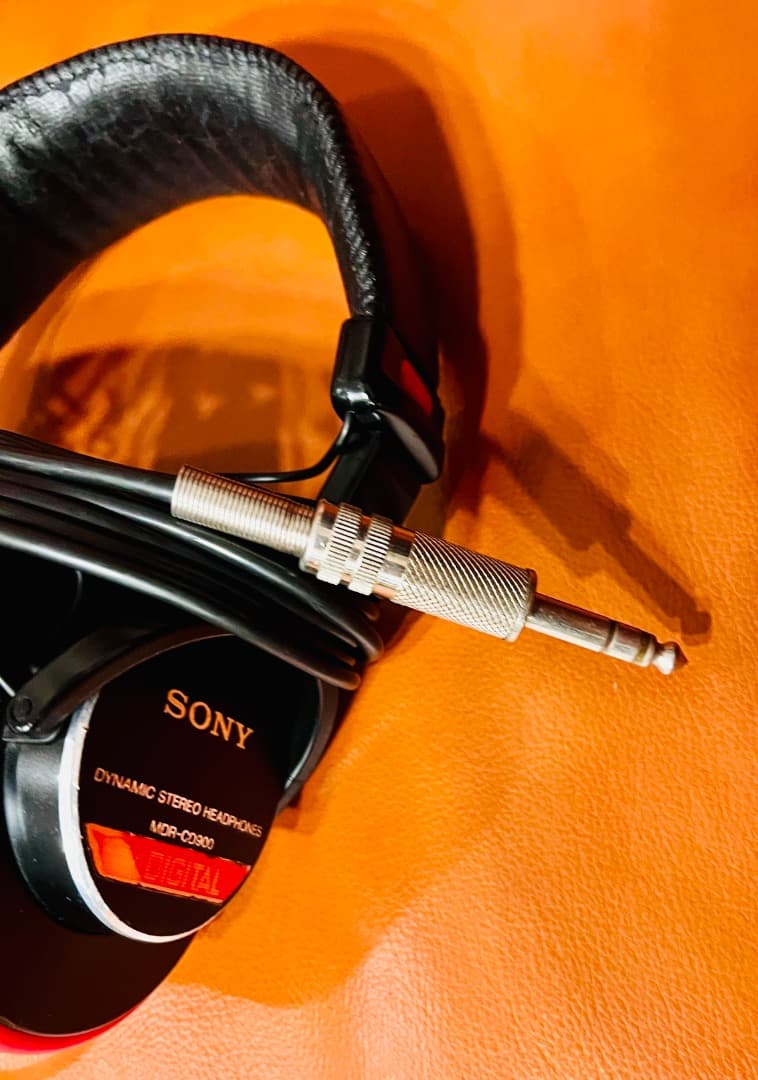 SONY MDR-CD900ST ソニー ヘッドホン ユニット＆パッド交換済み！