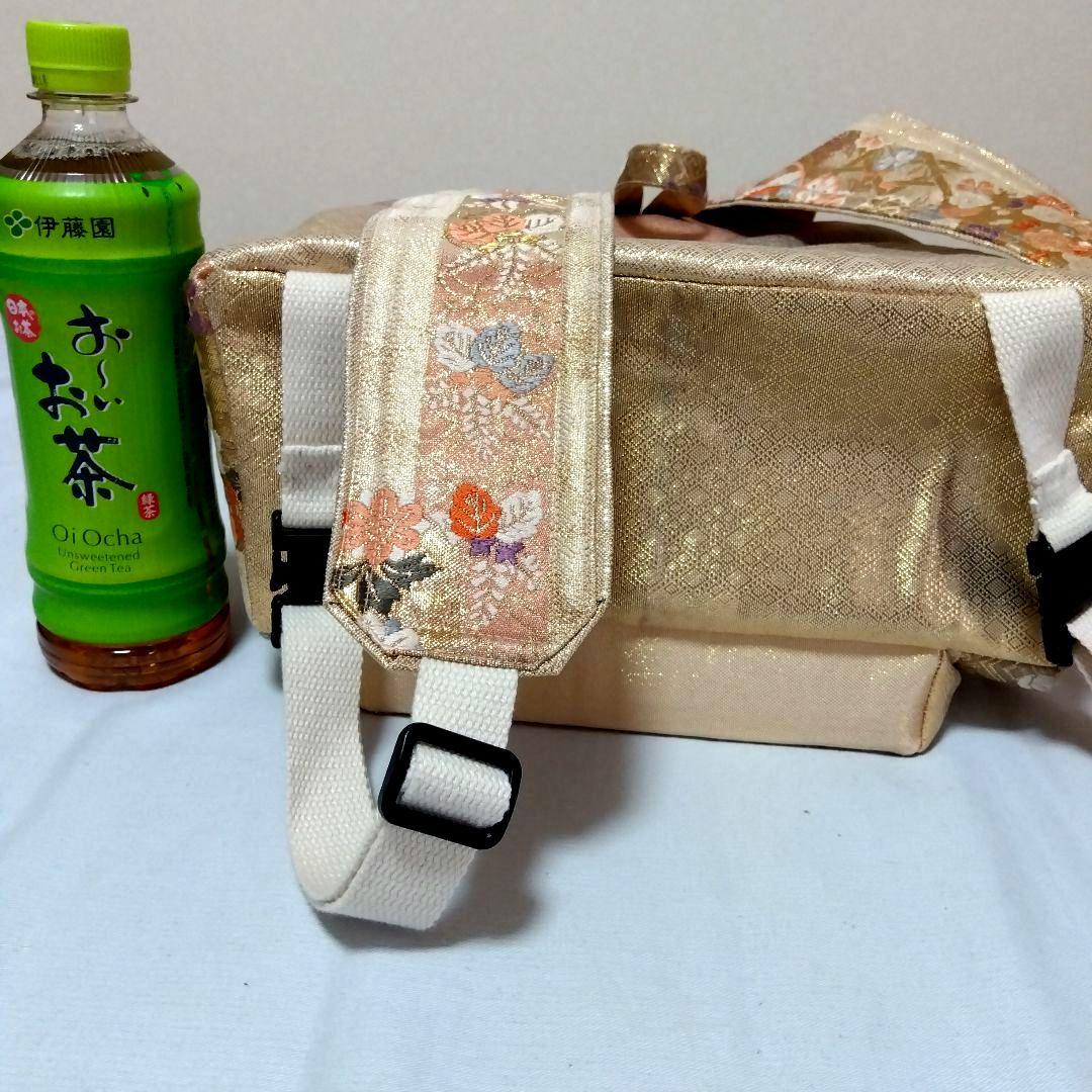 帯リメイク　リュック＆ウエストポーチ