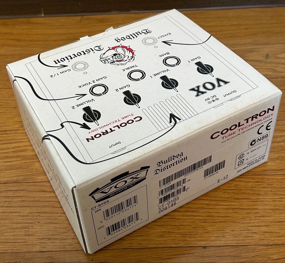 VOX COOLTRON Bulldog Distortion 真空管内蔵