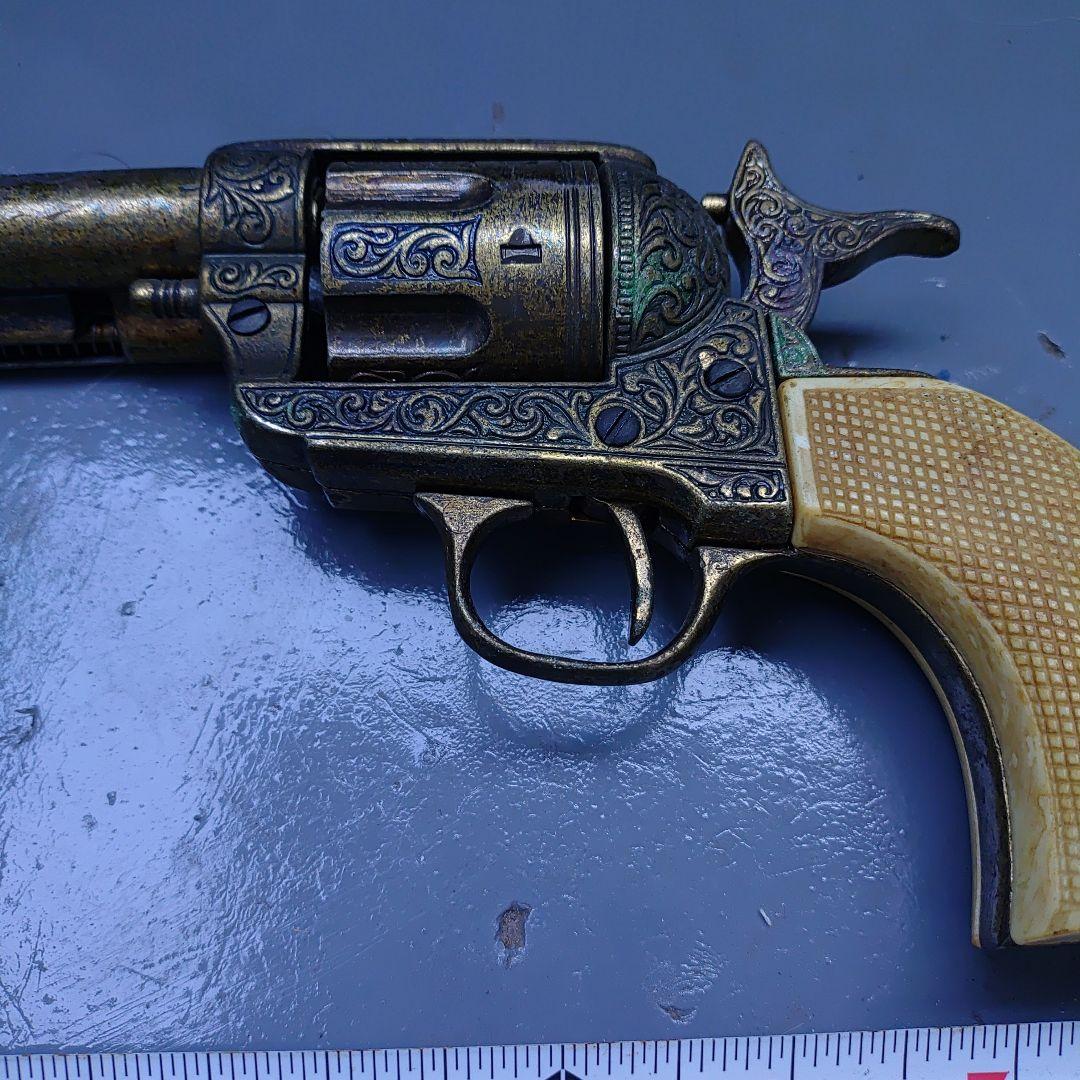 ゴールドリボルバー 約18cm