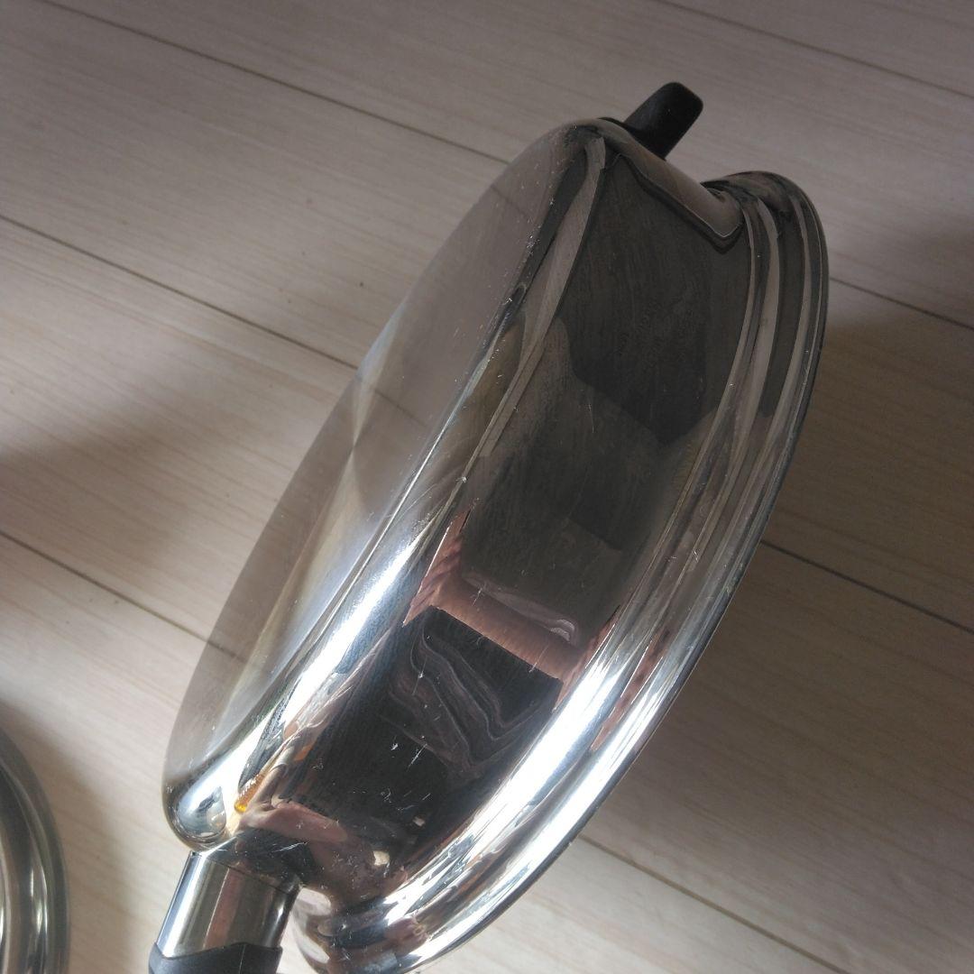 ステンレス 大フライパン Amway