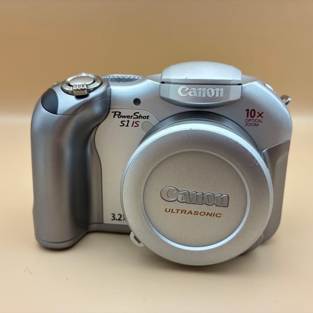 美品★ PowerShot S1 IS 単三電池 キヤノン オールドコンデジ