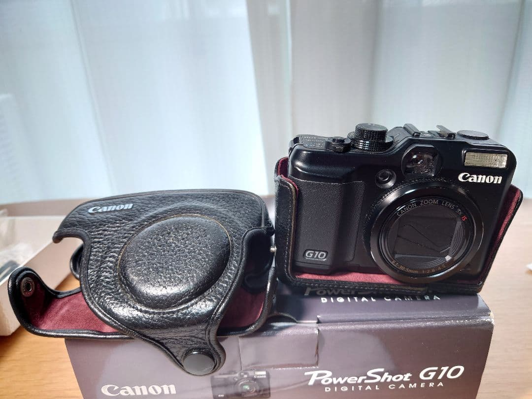 完動元箱付　Canon PowerShot G10 液晶保護フィルム 撮影確認済